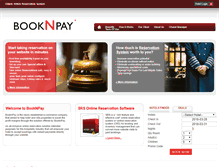 Tablet Screenshot of booknpay.net